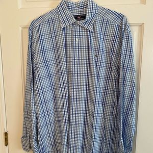 Men’s Vineyard Vines whale shirt large